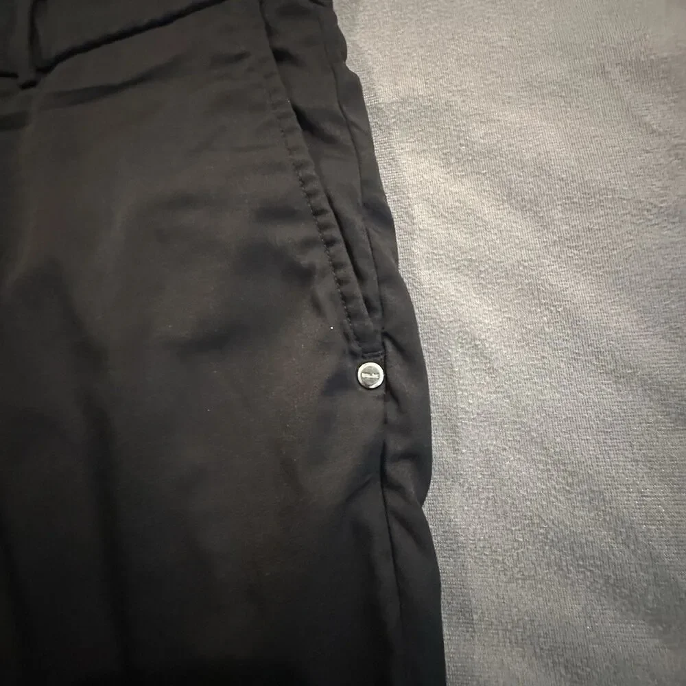 RLX Ralph Lauren Chino Shorts Mens 36 Classic Fit Performance Golf Stretch Black